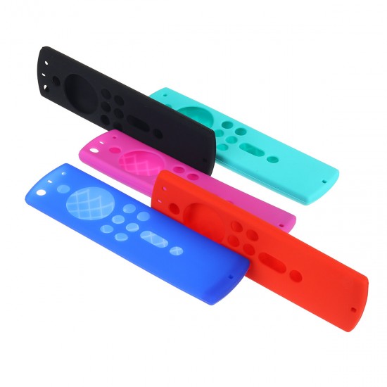 Shockproof Silicone Protective Case for Fire TV Stick 4K Remote Control Non-Slip Shockproof Silicone Protective Case for Fire TV Stick 4K Remote Control Non-Slip