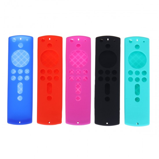 Shockproof Silicone Protective Case for Fire TV Stick 4K Remote Control Non-Slip