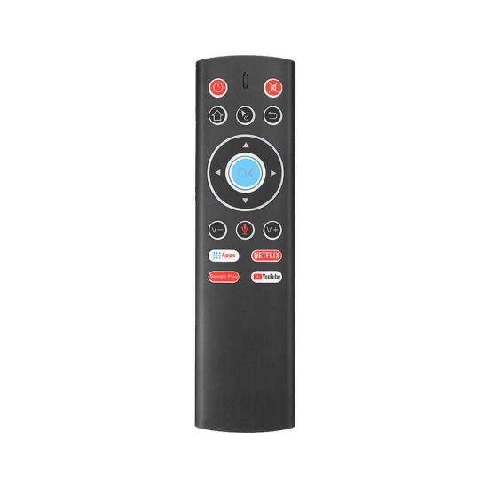 T1 2.4G Wireless 6 axis Gyroscope Voice Remote Control IR Learning for H96 X88 Pro A95X F2 HK1 Max Mini Plus Super RK3318 Android 4K TV Box for Google Assistant T1 2.4G Wireless 6 axis Gyroscope Voice Remote Control IR Learning for H96 X88 Pro A95X F2 HK1 Max Mini Plus Super RK3318 Android 4K TV Box for Google Assistant