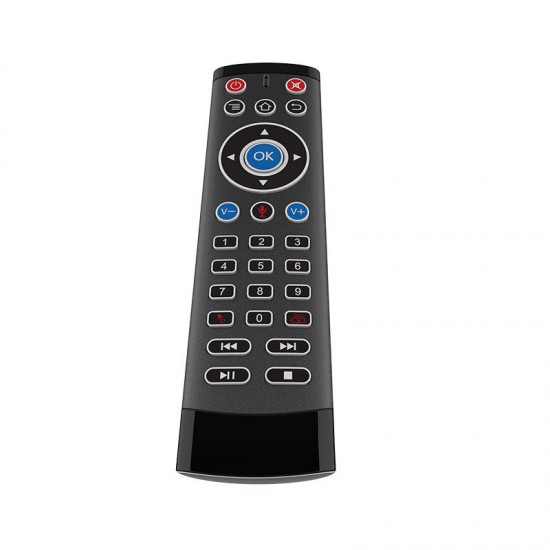 T1-Max-1 2.4G Wireless 6-Aixs Gyroscope Voice Remote Control IR Learning Controller Air Mouse Airmouse for Google Assistant TV Box T1-Max-1 2.4G Wireless 6-Aixs Gyroscope Voice Remote Control IR Learning Controller Air Mouse Airmouse for Google Assistant TV Box