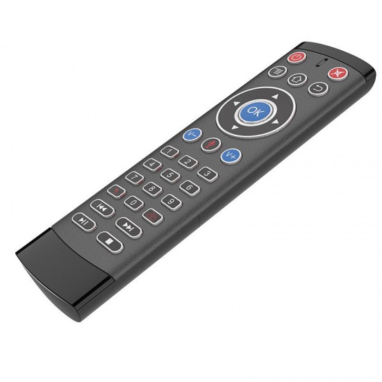 T1-Max-1 2.4G Wireless 6-Aixs Gyroscope Voice Remote Control IR Learning Controller Air Mouse Airmouse for Google Assistant TV Box T1-Max-1 2.4G Wireless 6-Aixs Gyroscope Voice Remote Control IR Learning Controller Air Mouse Airmouse for Google Assistant TV Box