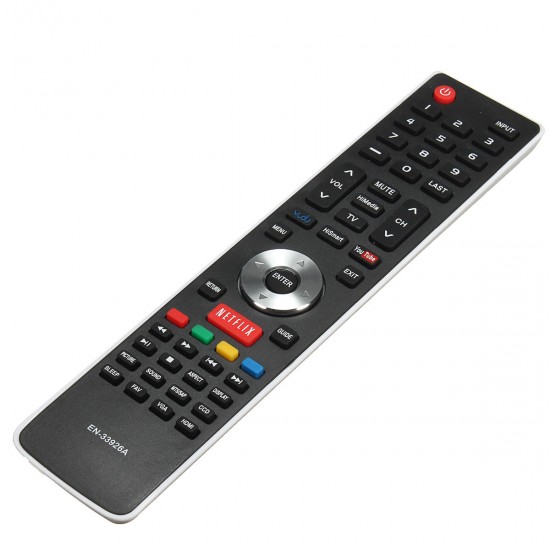 TV Remote Control EN-33926A Repalcemeng for Hisense LCD LED HDTV EN-33925A 32K366W 40K366WB