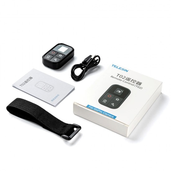 GP-RMT-T02 Wireless Remote Control for GoPro Hero 5 6 7 Session 4 3 Action Sports Camera GP-RMT-T02 Wireless Remote Control for GoPro Hero 5 6 7 Session 4 3 Action Sports Camera