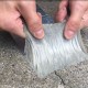 Aluminum Foil Butyl Rubber Tape Self Adhesive Waterproof Roof Pipe Marine Repair