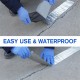 Aluminum Foil Butyl Rubber Tape Self Adhesive Waterproof Roof Pipe Marine Repair Aluminum Foil Butyl Rubber Tape Self Adhesive Waterproof Roof Pipe Marine Repair