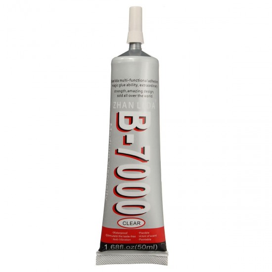 B7000 50ml Multi Purpose Glue Adhesive Jewelery Resin Crafts Glass Touch Screen Repair B7000 50ml Multi Purpose Glue Adhesive Jewelery Resin Crafts Glass Touch Screen Repair
