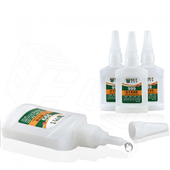 BST-999 50g Universal Super Glue for Metal Plastic Shoes Leather Ceramic Jewelry Rubber Environmental Protection Glue