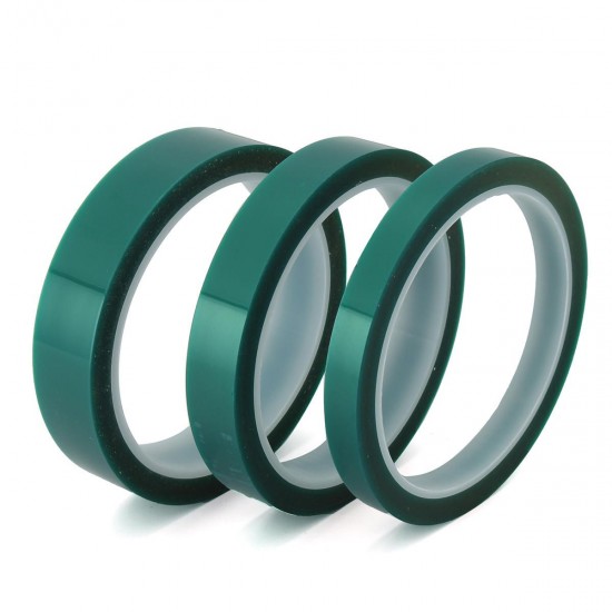 Green PET Self Adhesive Tape High Temp Heat Resistant 33M Length Green PET Self Adhesive Tape High Temp Heat Resistant 33M Length
