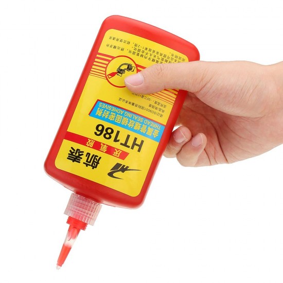 HT186 250ml Fast Drying Thread Locking Sealing Adhesive Anaerobic Metal Screw Lock Screw Glue Seal Up Bonding HT186 250ml Fast Drying Thread Locking Sealing Adhesive Anaerobic Metal Screw Lock Screw Glue Seal Up Bonding