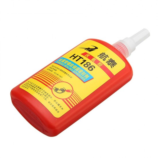 HT186 250ml Fast Drying Thread Locking Sealing Adhesive Anaerobic Metal Screw Lock Screw Glue Seal Up Bonding