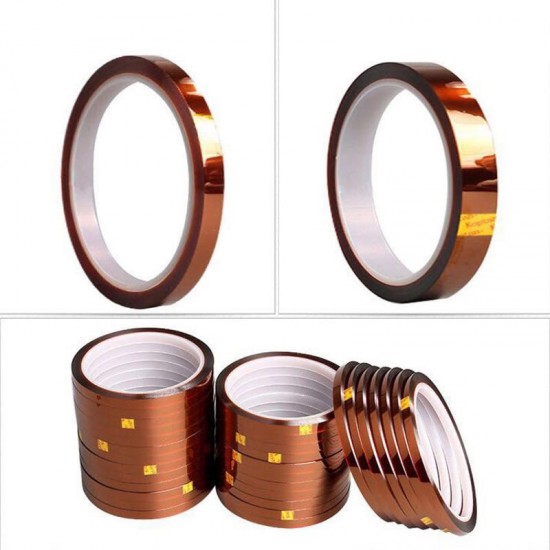 High Temperature Resistant Tape Polyimide Mobile Film Adhesive Tape for BGA SMT 1cm 3cm 5cm Width