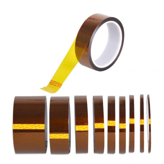 High Temperature Resistant Tape Polyimide Mobile Film Adhesive Tape for BGA SMT 1cm 3cm 5cm Width