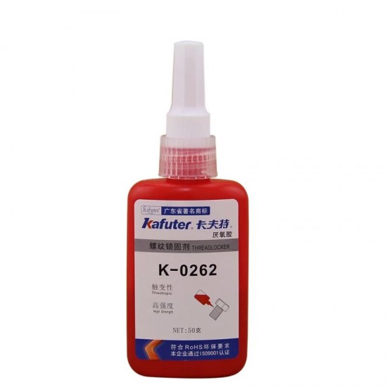 K-0262 50g Metal Thread Locking Agent Anaerobic Adhesive High Strength Screw Thread Antirust Glue K-0262 50g Metal Thread Locking Agent Anaerobic Adhesive High Strength Screw Thread Antirust Glue
