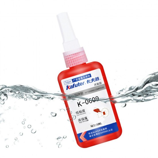 K-0609 Anaerobic Adhesive Seal Glue Cylindrical Fixed Glue Bearing Locking Anti-loose Strong High Temperature Resistance K-0609 Anaerobic Adhesive Seal Glue Cylindrical Fixed Glue Bearing Locking Anti-loose Strong High Temperature Resistance