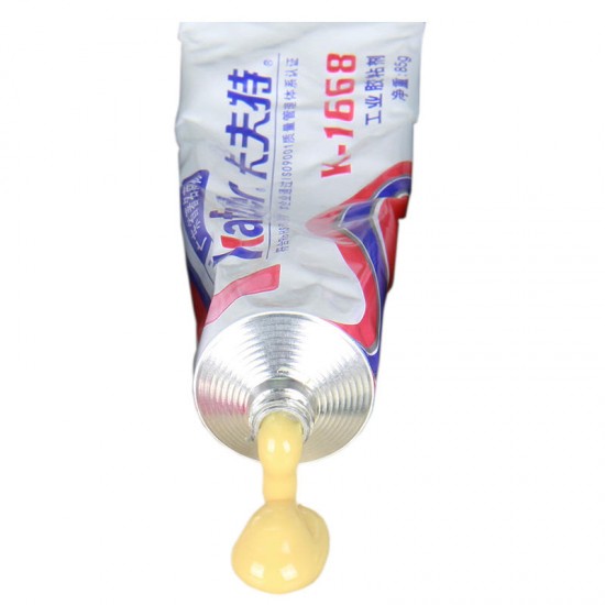 K-1668 85g Industrial Glue Electronic Components Fixed Adhesive Yellow K-1668 85g Industrial Glue Electronic Components Fixed Adhesive Yellow