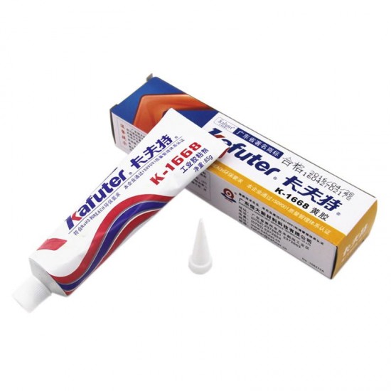 K-1668 85g Industrial Glue Electronic Components Fixed Adhesive Yellow K-1668 85g Industrial Glue Electronic Components Fixed Adhesive Yellow