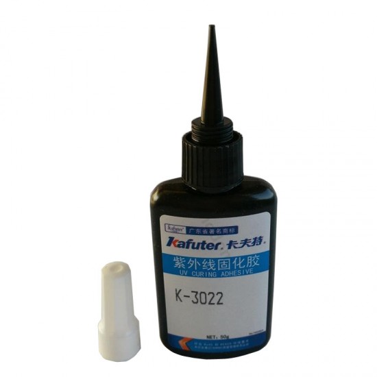 K-3022 50g UV Glue UV Curing Adhesive Acrylic Transparent Plexiglass Glue