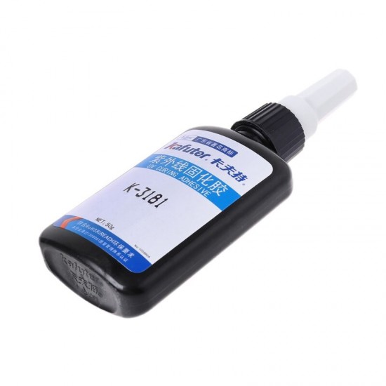 K-3181 UV Light Adhesive Strong Bonding for Metal Glass Cure Glue