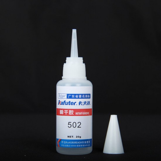 K-502 20g Super Glue Adhesive 3 Second Sticky Universal Glue for Metal Plastic Wood Crystal Glass Jewellery K-502 20g Super Glue Adhesive 3 Second Sticky Universal Glue for Metal Plastic Wood Crystal Glass Jewellery