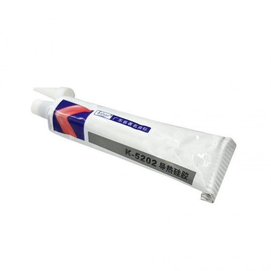 K-5202 80g High Temperature Resistant Thermal Grease Heat Sink Paste for LED Light CPU PCB COB Chips Special Glue K-5202 80g High Temperature Resistant Thermal Grease Heat Sink Paste for LED Light CPU PCB COB Chips Special Glue