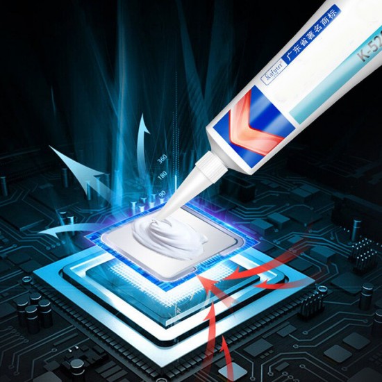 K-5202 80g High Temperature Resistant Thermal Grease Heat Sink Paste for LED Light CPU PCB COB Chips Special Glue K-5202 80g High Temperature Resistant Thermal Grease Heat Sink Paste for LED Light CPU PCB COB Chips Special Glue