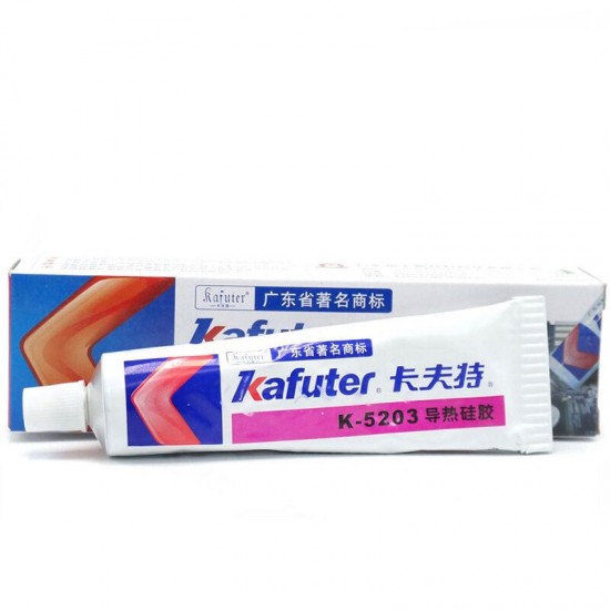 K-5203 80g Heatsink CPU Thermal Conductive Silicone Grease Paste Glue Adhesive LED Light Silicon Rubber Gel