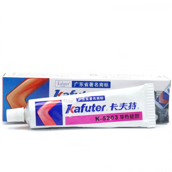 K-5203 80g Heatsink CPU Thermal Conductive Silicone Grease Paste Glue Adhesive LED Light Silicon Rubber Gel K-5203 80g Heatsink CPU Thermal Conductive Silicone Grease Paste Glue Adhesive LED Light Silicon Rubber Gel