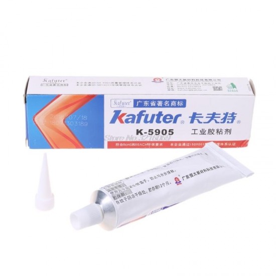 K-5905 Industrial 45g RTV Silica Gel Sealing Adhesive Glue Waterproof Metal Plastic Glass Ceramics Bonding K-5905 Industrial 45g RTV Silica Gel Sealing Adhesive Glue Waterproof Metal Plastic Glass Ceramics Bonding