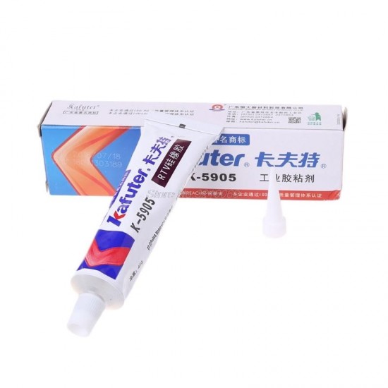 K-5905 Industrial 45g RTV Silica Gel Sealing Adhesive Glue Waterproof Metal Plastic Glass Ceramics Bonding K-5905 Industrial 45g RTV Silica Gel Sealing Adhesive Glue Waterproof Metal Plastic Glass Ceramics Bonding
