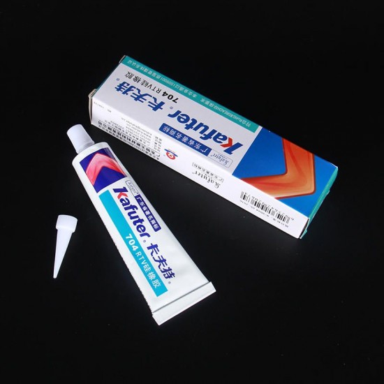 K-704 45g Silicone Industrial Adhesive RTV Silicone Rubber White Glue Sealant K-704 45g Silicone Industrial Adhesive RTV Silicone Rubber White Glue Sealant