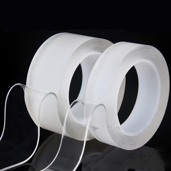 Reusable Transparent Double Sided Tape Can Washed Acrylic Fixing Tape Nano Tape No Trace Magic Car Double-sided Tape