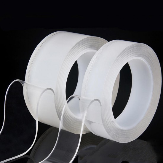 Reusable Transparent Double Sided Tape Can Washed Acrylic Fixing Tape Nano Tape No Trace Magic Car Double-sided Tape Reusable Transparent Double Sided Tape Can Washed Acrylic Fixing Tape Nano Tape No Trace Magic Car Double-sided Tape