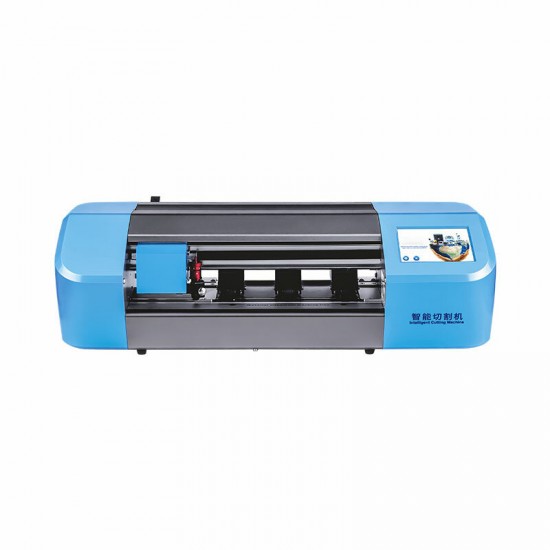 SS-890C Auto Film Cutting Machine Mobile Phone Tablet Front Glass Back Cover Protect Film Cut Tool Protective Tape