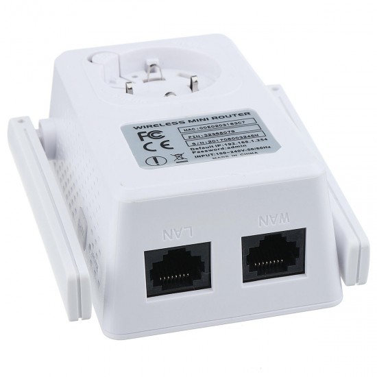 300Mbps 802.11 Dual Antennas Wireless Wifi Range Repeater Booster AP Router UK Plug 300Mbps 802.11 Dual Antennas Wireless Wifi Range Repeater Booster AP Router UK Plug