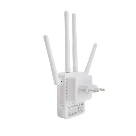 AC 1200M Dual Band Wireless AP Repeater WiFi Amplifier 2.4GHz 5GHz Router Range Extender Signal Extend WiFi Booster