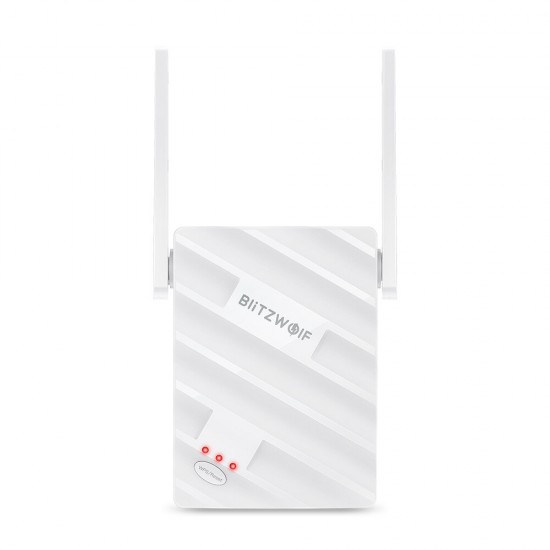 BW-NET3 Wireless Repeater Dual Band 1200Mbps Wireless Range Extender Supports 64 Devices Portable WiFi Signal Amplifier