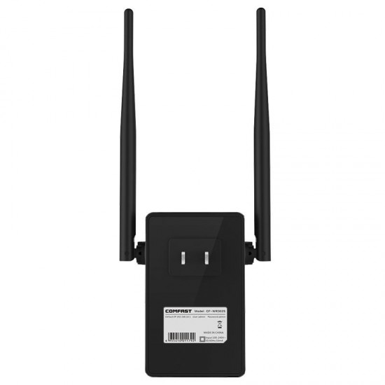 WR302S Wireless Repeater WiFi Repeater 300Mbps Dual External 5dBi Antenna WiFi Amplifier Extender