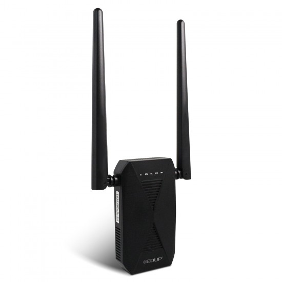 1200Mbps Wireless WiFi Repeater 2x5dBi Antennas Wifi Extender Expand WiFi Signal 1200Mbps Wireless WiFi Repeater 2x5dBi Antennas Wifi Extender Expand WiFi Signal