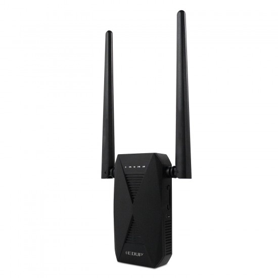 1200Mbps Wireless WiFi Repeater 2x5dBi Antennas Wifi Extender Expand WiFi Signal