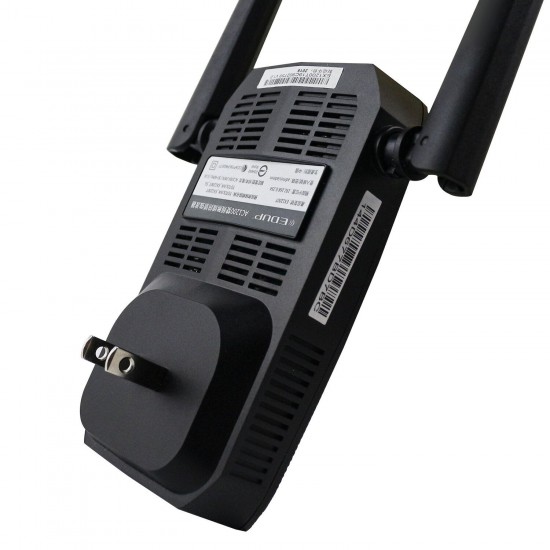 1200Mbps Wireless WiFi Repeater 2x5dBi Antennas Wifi Extender Expand WiFi Signal 1200Mbps Wireless WiFi Repeater 2x5dBi Antennas Wifi Extender Expand WiFi Signal