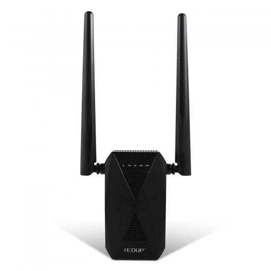 1200Mbps Wireless WiFi Repeater 2x5dBi Antennas Wifi Extender Expand WiFi Signal 1200Mbps Wireless WiFi Repeater 2x5dBi Antennas Wifi Extender Expand WiFi Signal