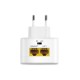Network Adapter Ethernet Adapter Plug and Play Homeplug WiFi Extender 1 Pair Network Adapter Ethernet Adapter Plug and Play Homeplug WiFi Extender 1 Pair