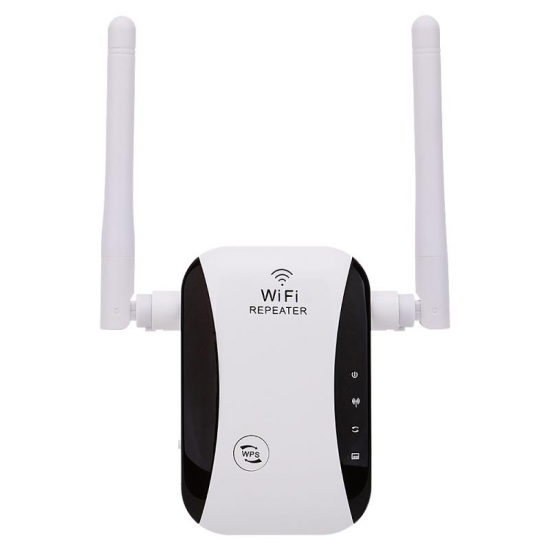 Wireless WiFi Repeater WPS AP 2.4GHz WiFi Extender 300Mbps Expand WiFi Signal US UK EU Plug