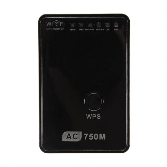 AC750 750Mbps Universal Wireless Dual Band Range Extender Wi-Fi Repeater AC750 750Mbps Universal Wireless Dual Band Range Extender Wi-Fi Repeater
