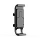 Battery Side Door for GoPro Hero 9 Black Metal Battery Lid Type-C Charging Port Cold-shoe Mount 1/4 Screw
