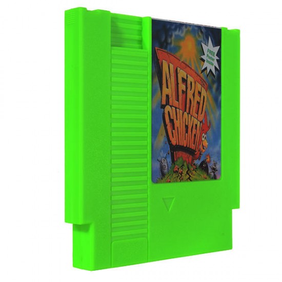 Alfred Chicken 72 Pin 8 Bit Game Card Cartridge for NES Nintendo Alfred Chicken 72 Pin 8 Bit Game Card Cartridge for NES Nintendo