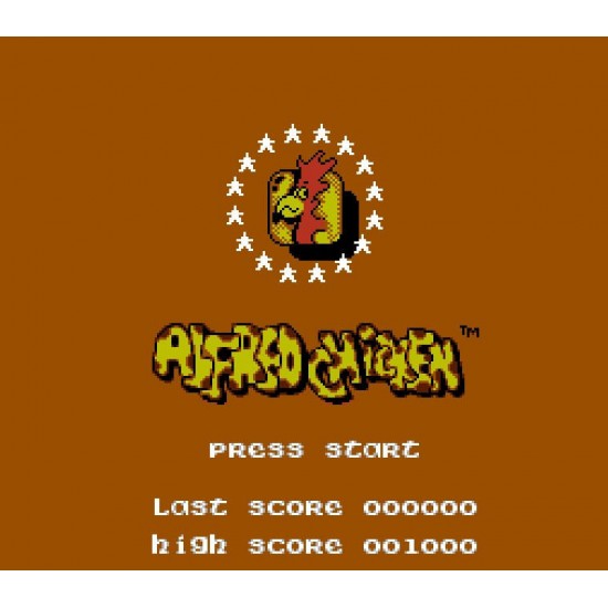 Alfred Chicken 72 Pin 8 Bit Game Card Cartridge for NES Nintendo Alfred Chicken 72 Pin 8 Bit Game Card Cartridge for NES Nintendo