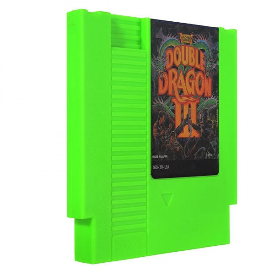 Double Dragon III - The Sacred Stones 72 Pin 8 Bit Game Card Cartridge for NES Nintendo