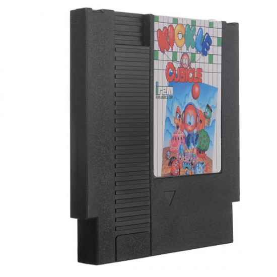 Kickle Cubicle 72 Pin 8 Bit Game Card Cartridge for NES Nintendo Kickle Cubicle 72 Pin 8 Bit Game Card Cartridge for NES Nintendo