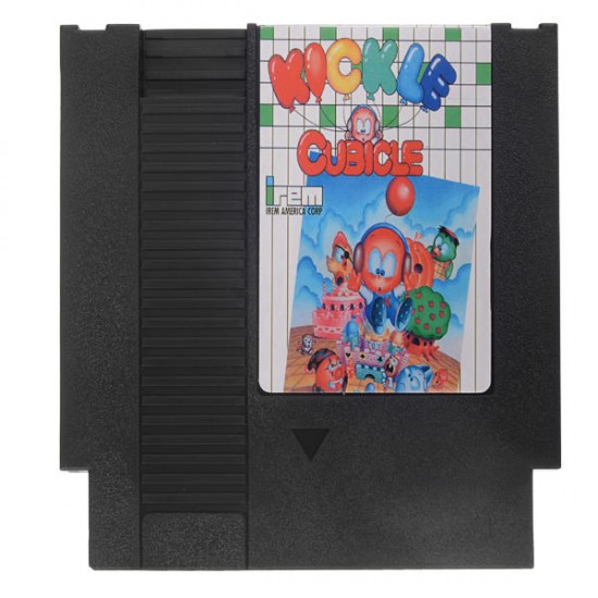 Kickle Cubicle 72 Pin 8 Bit Game Card Cartridge for NES Nintendo Kickle Cubicle 72 Pin 8 Bit Game Card Cartridge for NES Nintendo